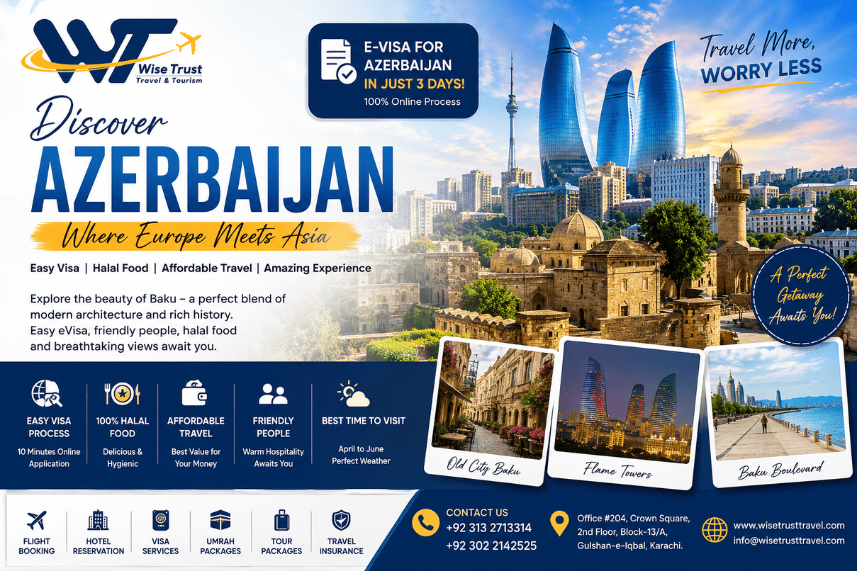 Why Azerbaijan Should Be Your Next International Trip from Pakistan